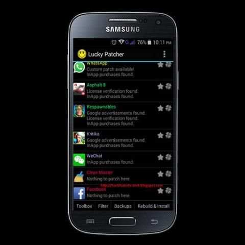 Lucky Hacker Patcher joke no root guide screenshot 2