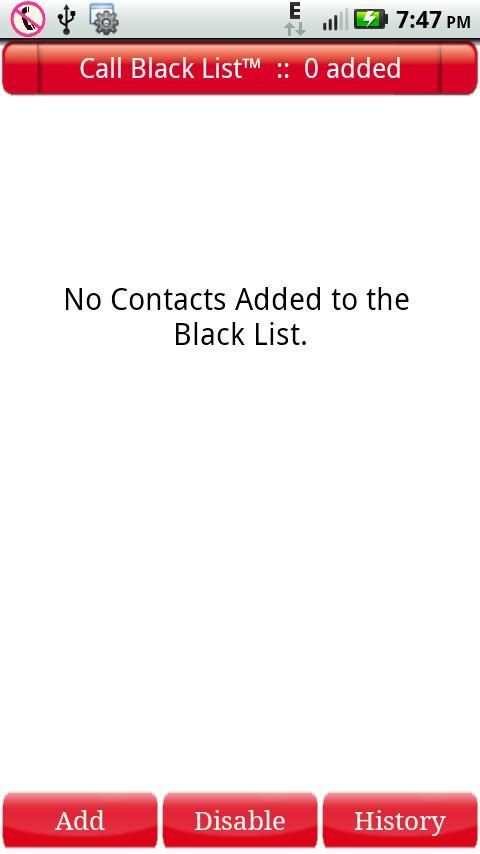 Call Black List screenshot 6