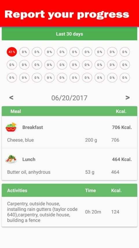 Calorie Tracker - Weight Loss & Gain Weight screenshot 6