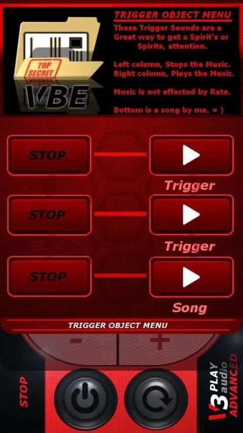 VBE TOP SECRET SPIRIT BOX PRO screenshot 1
