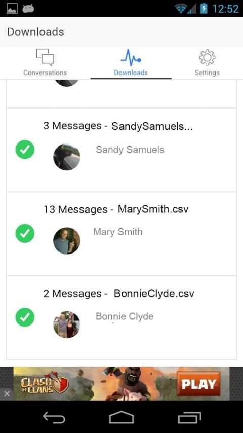 Messenger Backup screenshot 7