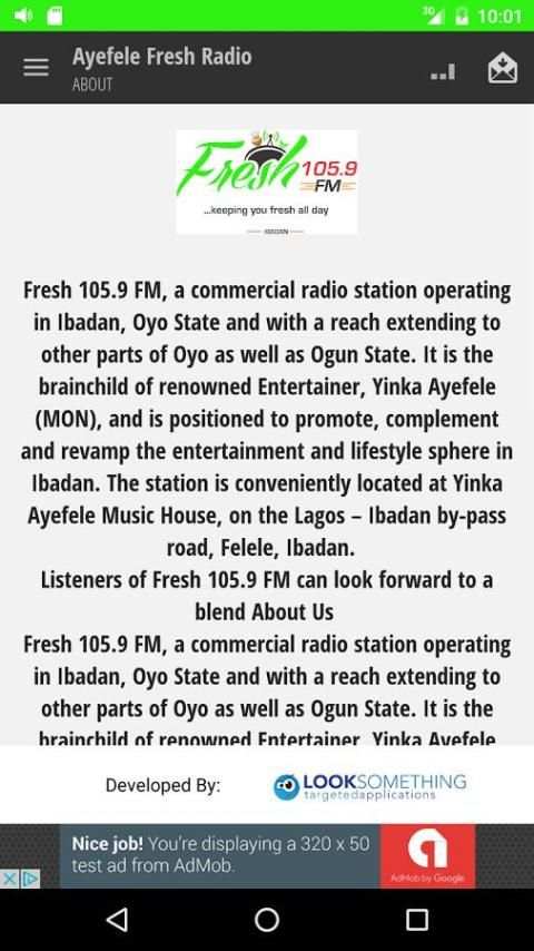Ayefele Fresh Radio स्क्रीनशॉट 2