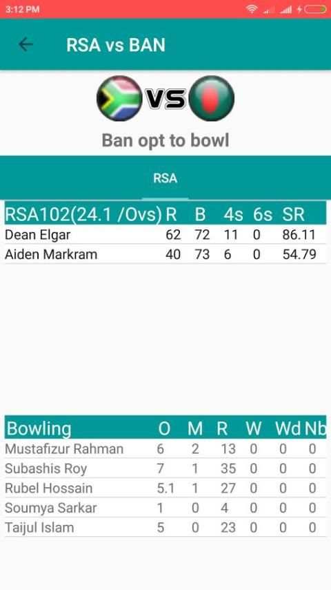 Ball 2 Ball Live Cricket Score screenshot 4
