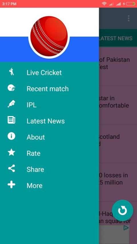 Ball 2 Ball Live Cricket Score screenshot 2
