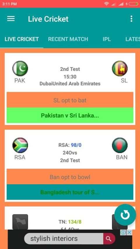 Ball 2 Ball Live Cricket Score screenshot 5
