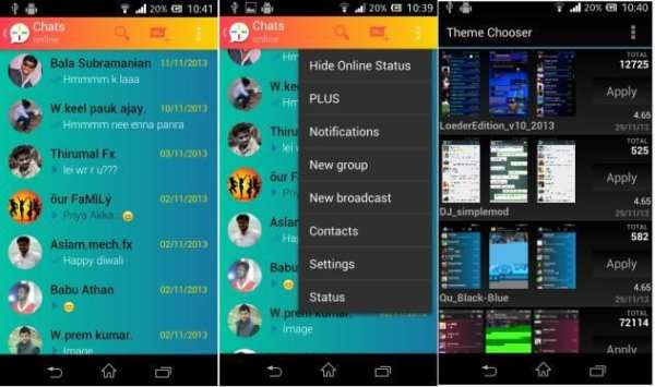 Theme For WA Terbaru WhatApp 2017 screenshot 1