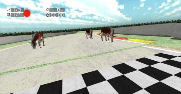 Animal Racing : Cow screenshot 1