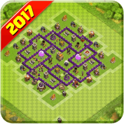 Maps of Clash of Clans 2017 أيقونة