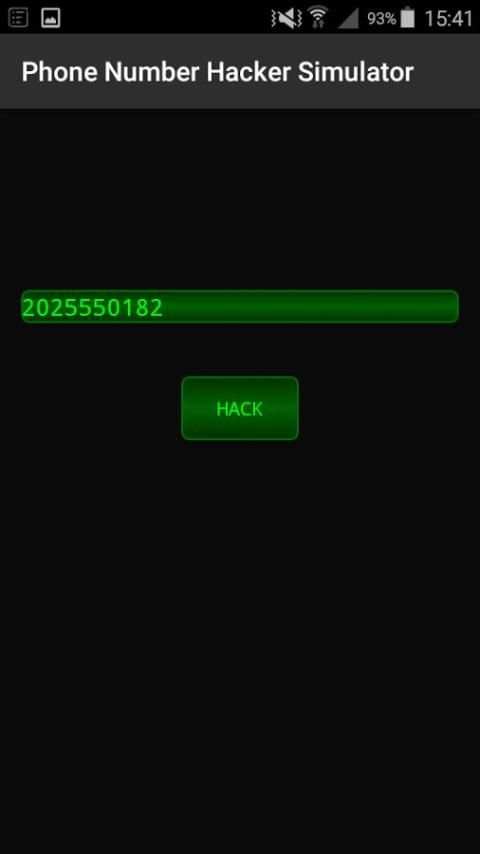 Phone Number Hacker Simulator скриншот 4
