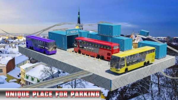 offroad bukit mendaki bis sopir 3d screenshot 1