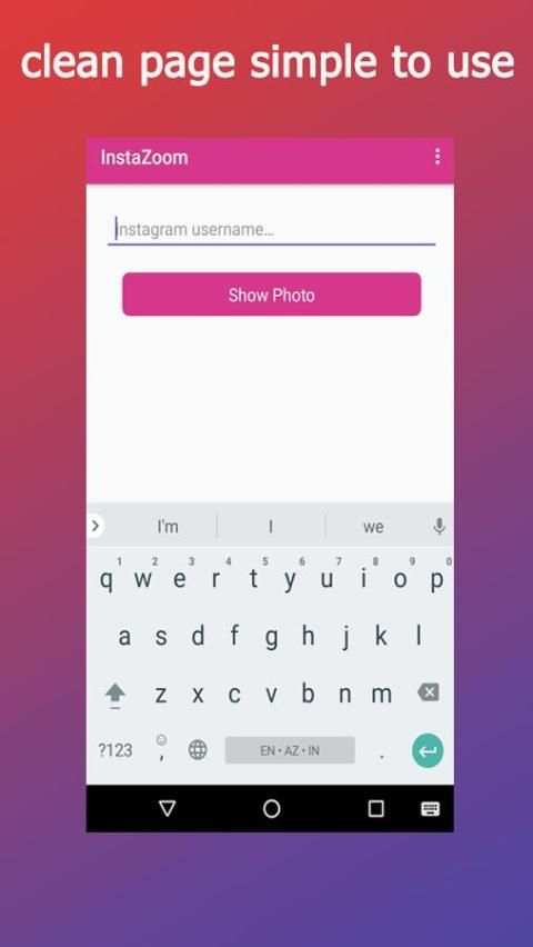 Insta Save Big Square Profile Photo скриншот 2