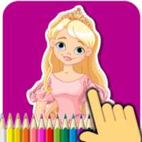 Princess coloring book