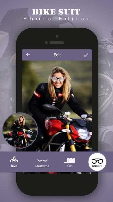 Bike Suit Photo Editor screenshot 3