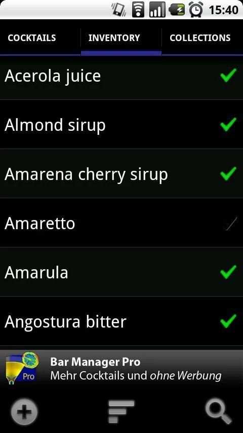 Bar Manager - Cocktail App screenshot 3