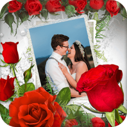 Rose Flower Photo Frame иконка