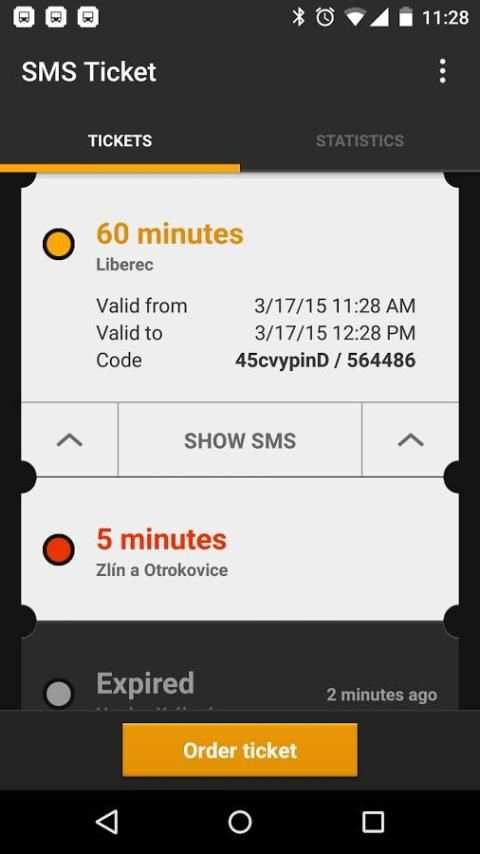 SMS Ticket screenshot 11