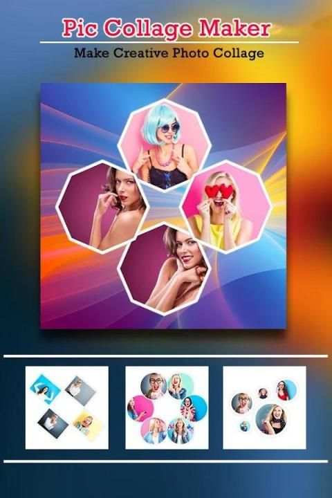 Pic Collage Maker 1 تصوير الشاشة