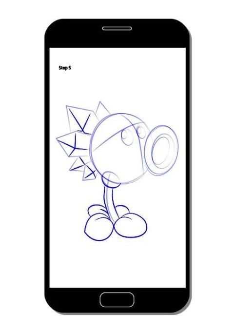How To Draw Plant vs Zombie 2018 screenshot 2