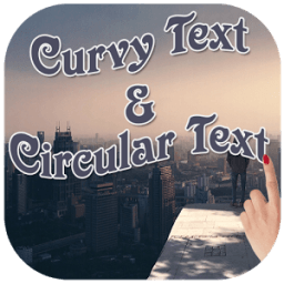ikon Curve Text on Photos : Circular Text on Photos