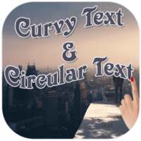 Curve Text on Photos : Circular Text on Photos on 9Apps