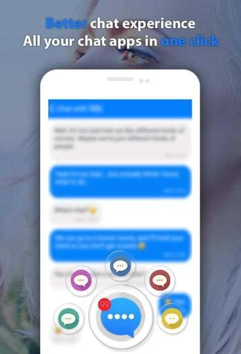Messenger : Text & Sms and Video screenshot 3