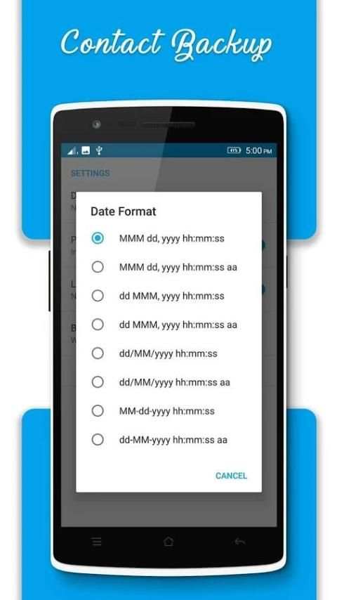 Contact Backup & Restore скриншот 2