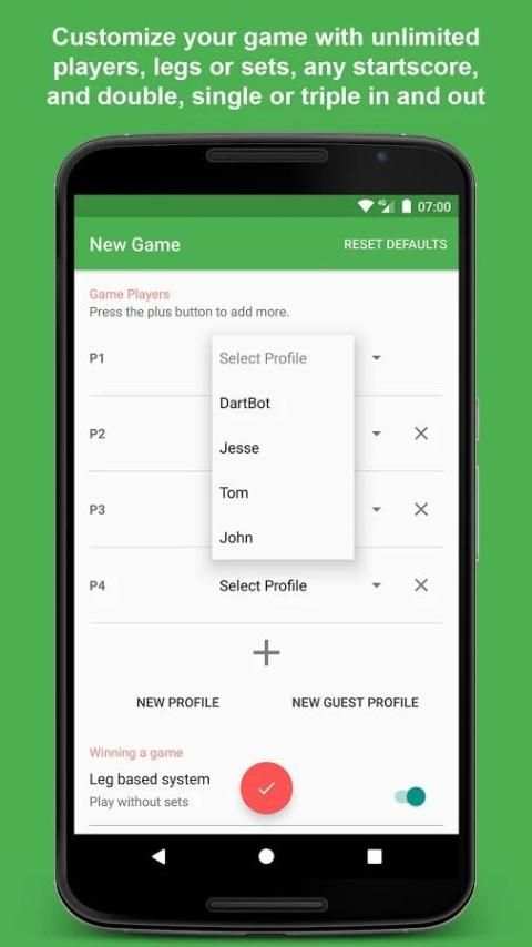 DartBee - Darts Score Counter скриншот 7
