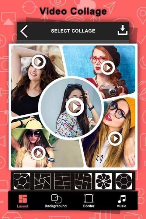 Video Collage Maker Studio 6 تصوير الشاشة