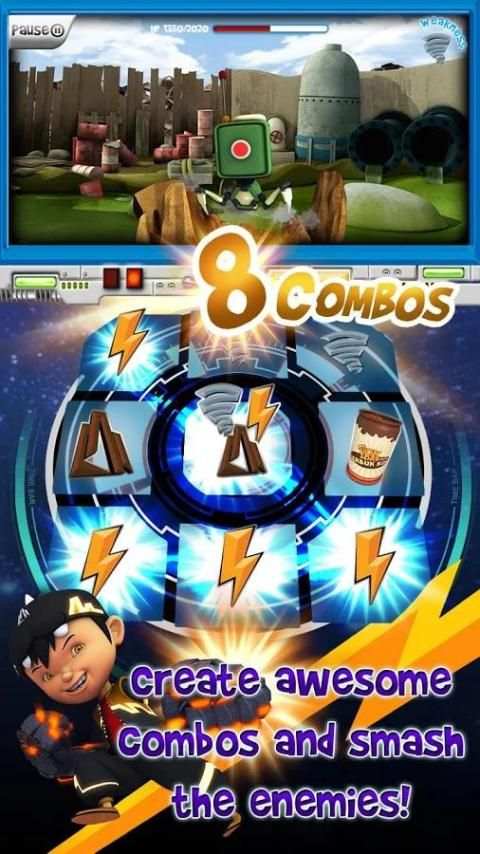 BoBoiBoy Puzzle Clash скриншот 4