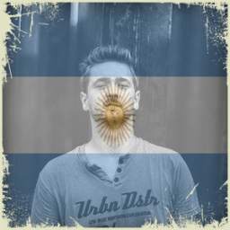 Argentina Flag On Face Maker : Photo Editor