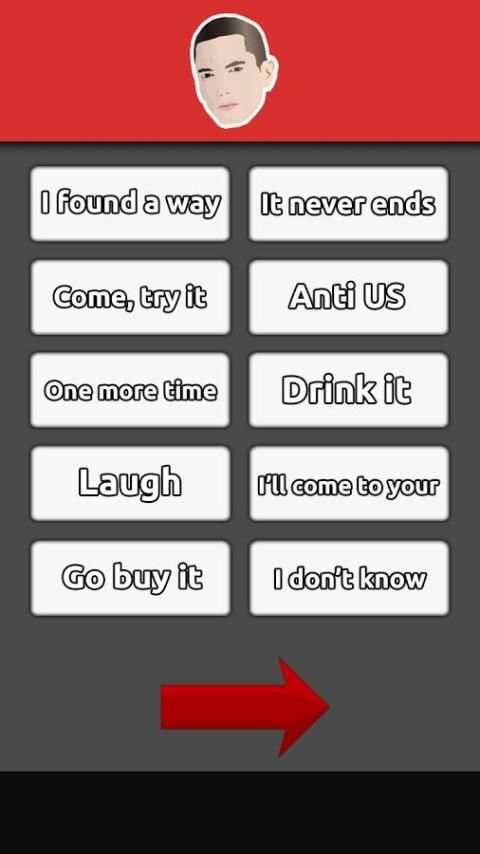 Soundboard For Eminem 2 تصوير الشاشة