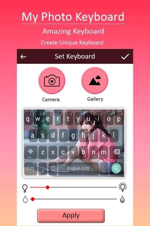 My Photo Keyboard 1 تصوير الشاشة