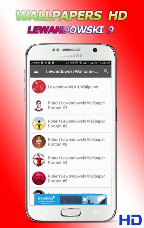 Lewandowski Wallpaper HD 4K screenshot 3