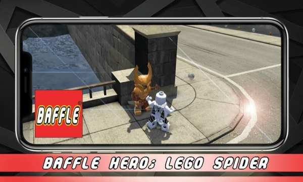 Baffle Hero; LEGO Spider Grounding screenshot 4