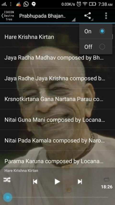 Srila Prabhupada Bhajans MP3 screenshot 2