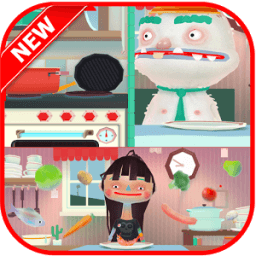 free Toca Boca kitchen hint أيقونة