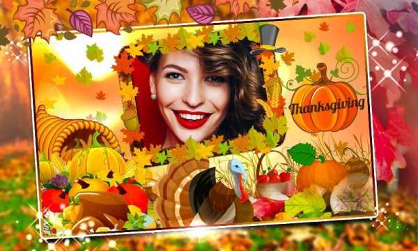 Thanksgiving Photo Editor 4 تصوير الشاشة