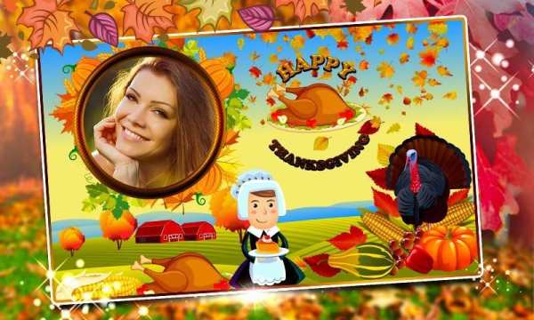 Thanksgiving Photo Editor 2 تصوير الشاشة