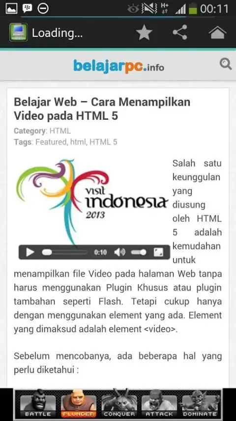 Belajar PC For Android screenshot 1