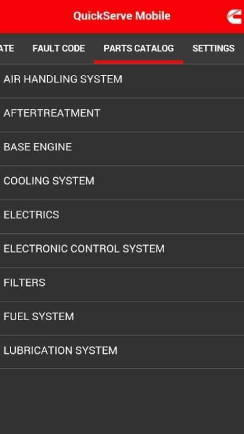 Cummins QuickServe Mobile screenshot 2