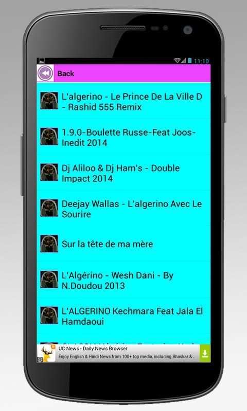 L'Algérino Songs скриншот 3