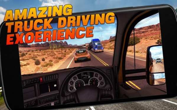 Speed Truck Driving Simulator Uphill Race Game 3D screenshot 1