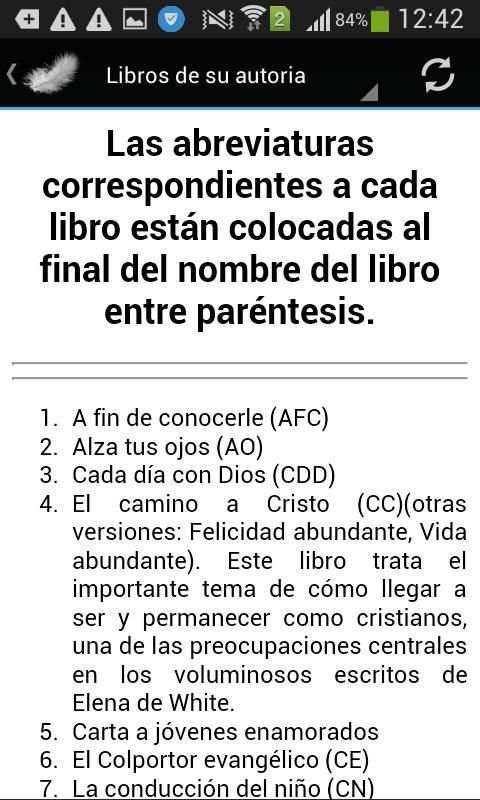 Elena G. White Notas y Citas скриншот 2