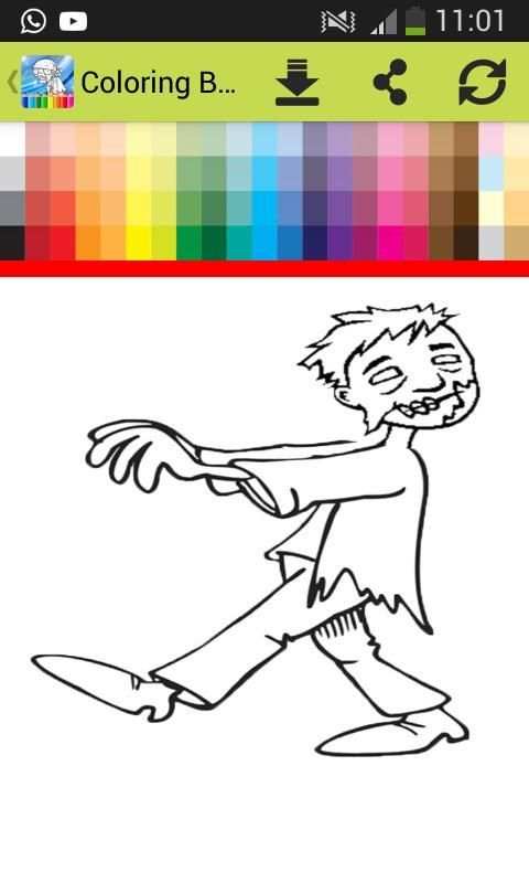 Coloring Book For Plants vs Zombie screenshot 5