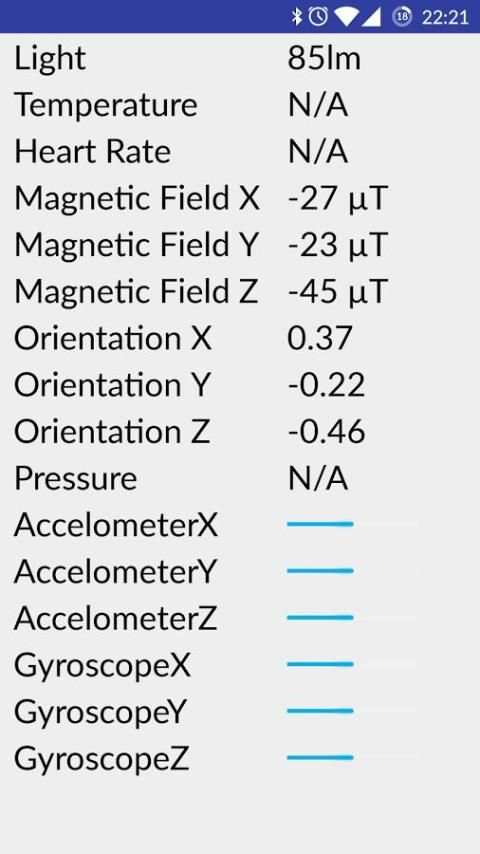 Wear Sensor Info screenshot 5
