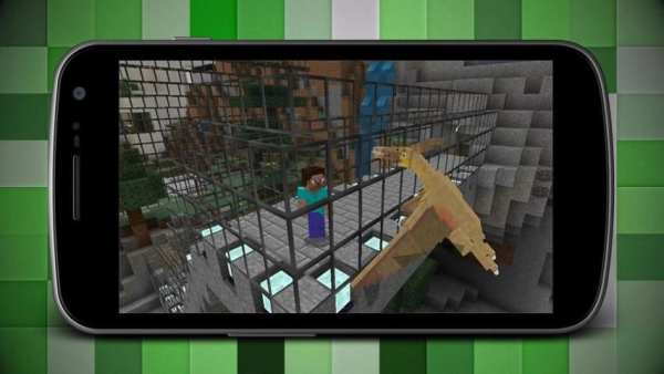 Map Jurassic Craft World Addon for MCPE screenshot 2