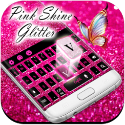 pink shining gem keyboard иконка