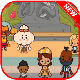 free Toca boca life vacation hint أيقونة