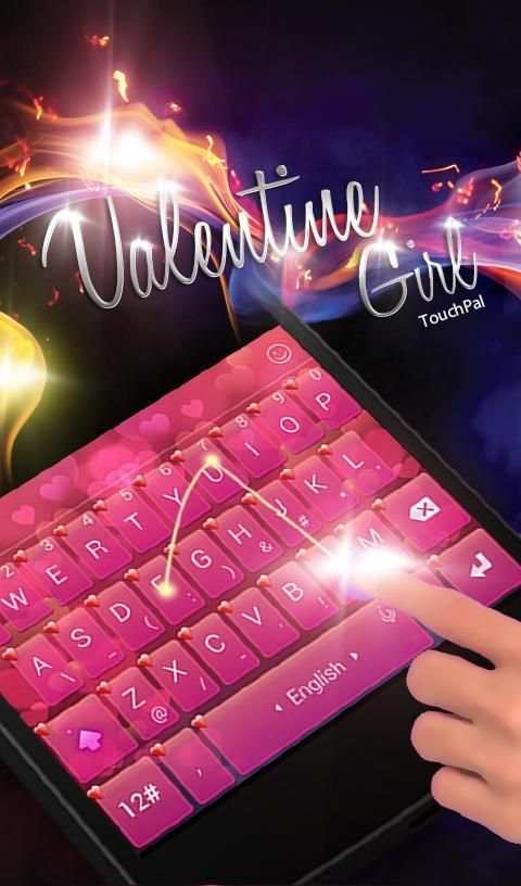 TouchPal Magic Love Girl Theme screenshot 3