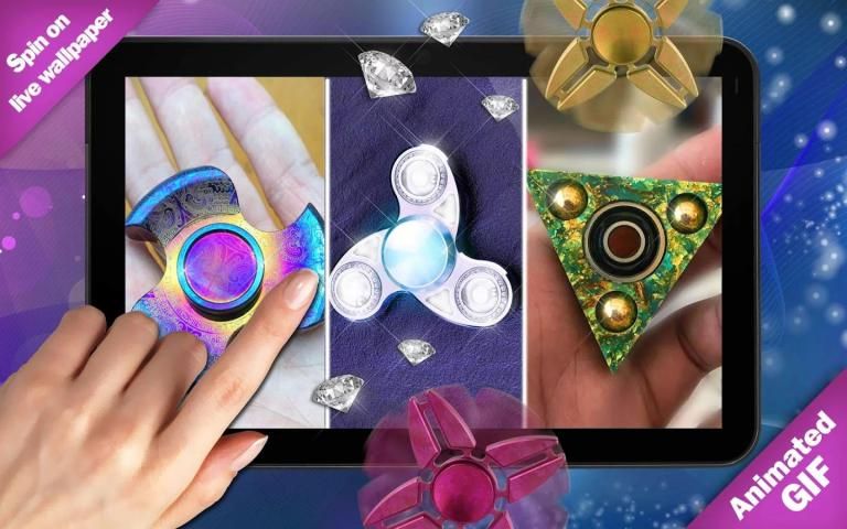 Fidget Spinner Live Wallpaper for Android - Free App Download